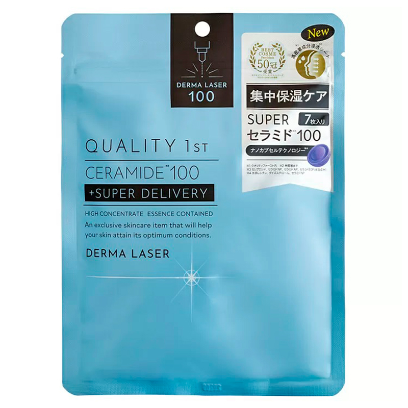 Тканевая маска для интенсивного увлажнения с церамидами Quality 1st Derma Super Ceramide 100 | Quality 1st — Japrise Тканевая маска для интенсивного увлажнения с церамидами Quality 1st Derma Super Ceramide 100 — Quality 1st, 2 490 ₽ ₽