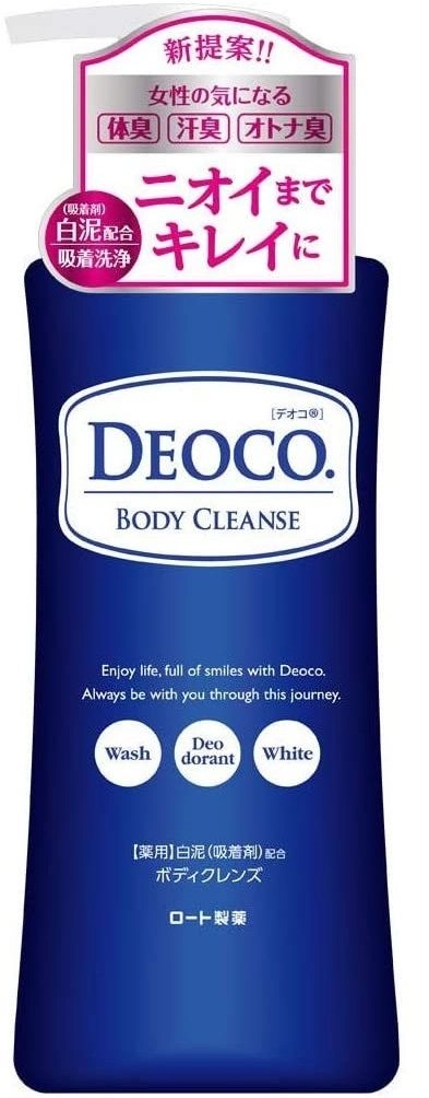 Гель для душа против возрастного запаха пота Rohto Deoco Medicated Body Cleanse Гель для душа против возрастного запаха пота Rohto Deoco Medicated Body Cleanse