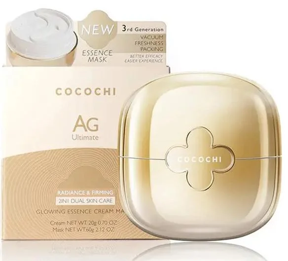 Кремовая маска-эссенция с антикликационнымм эффектом Cocochi AG Ultimate Glowing Essence Cream Mask Кремовая маска-эссенция с антикликационнымм эффектом Cocochi AG Ultimate Glowing Essence Cream Mask