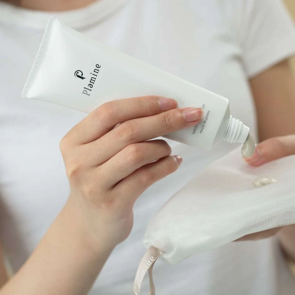 Четырехслойная пенообразующая косметическая сетка Plamine Awawa Net Четырехслойная пенообразующая косметическая сетка Plamine Awawa Net