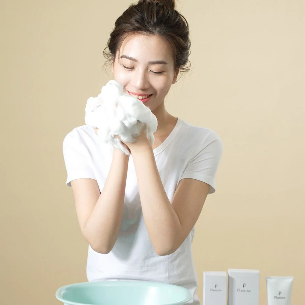 Четырехслойная пенообразующая косметическая сетка Plamine Awawa Net Четырехслойная пенообразующая косметическая сетка Plamine Awawa Net