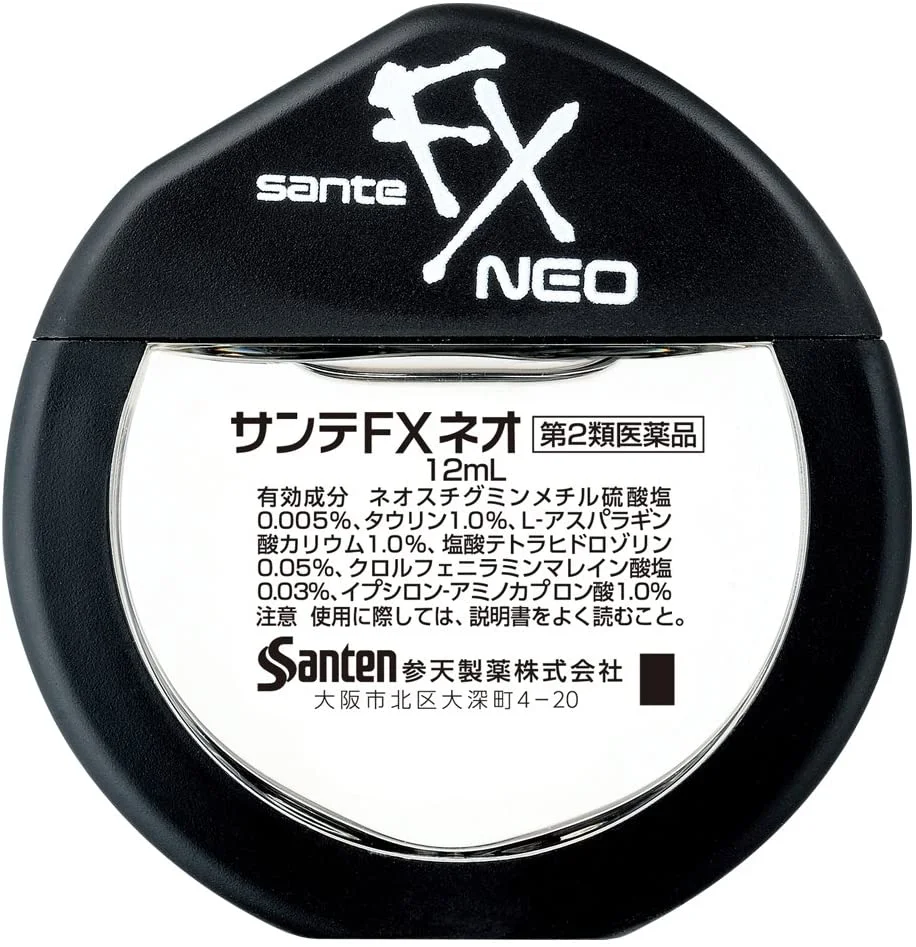 Sante FX NEO освежающие японские капли для глаз с таурином Sante FX NEO освежающие японские капли для глаз с таурином