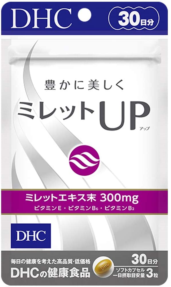 Витамины для волос, для роста, пышности и густоты волос на 30 дней DHC Millet UP | DHC — Japrise Витамины для волос, для роста, пышности и густоты волос на 30 дней DHC Millet UP — DHC, 3 890 ₽ ₽