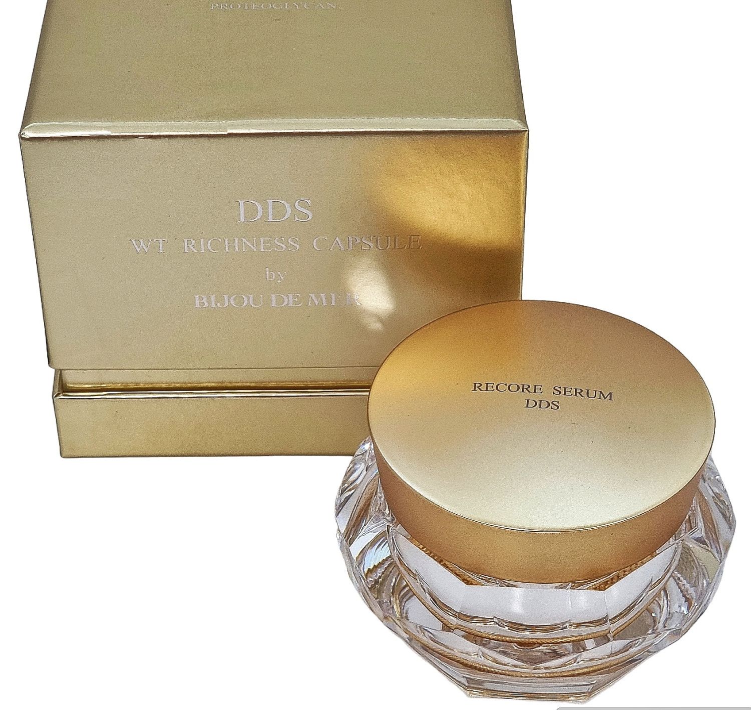 Эссенция в капсулах с протеогликаном для упругости кожи и борьбы с пигментацией Recore Serum DDS Richness White Capsule Plus — купить в Japrise Эссенция в капсулах с протеогликаном для упругости кожи и борьбы с пигментацией Recore Serum DDS Richness White Capsule Plus — фото товара Bijou De Mer