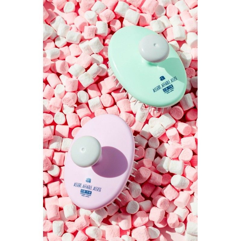 Щетка-массажер для кожи головы и волос с антибактериальным эффектом Vess Shampoo Brush — купить в Japrise Щетка-массажер для кожи головы и волос с антибактериальным эффектом Vess Shampoo Brush — фото товара Vess